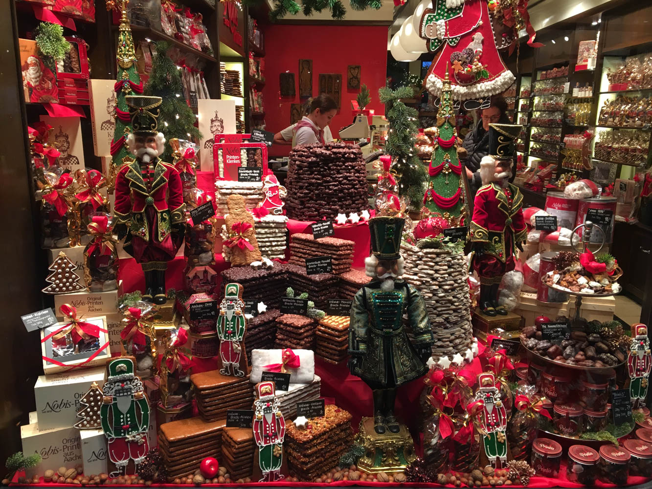 This is what Christmas looks like in a shop in Germany