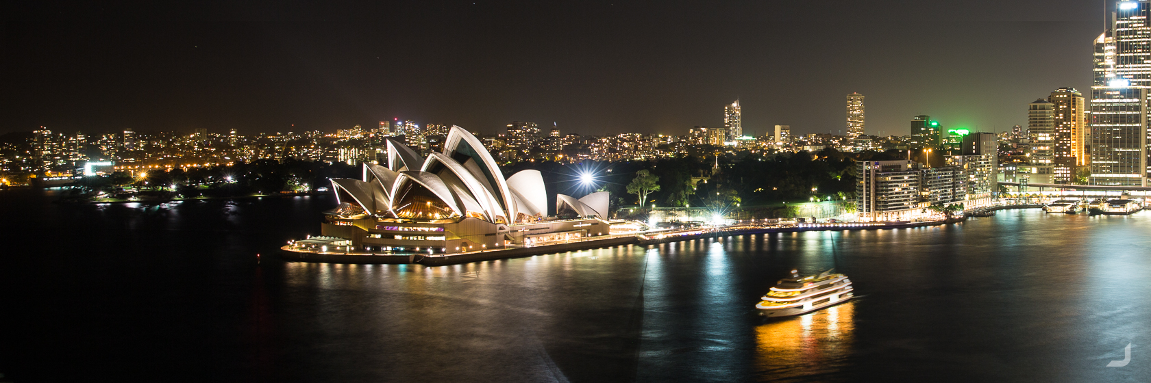 Sydney Skyline At Night