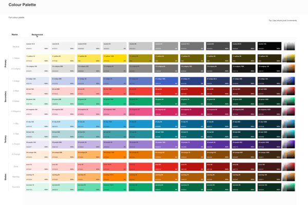 Colour Palette 1.01 Colour Palette 1.01