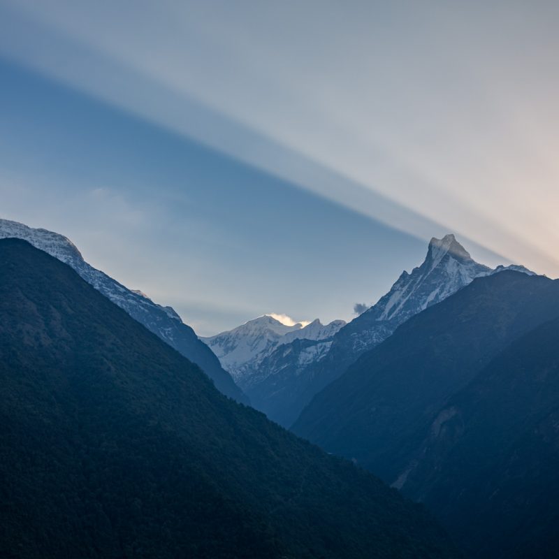 Machapuchare Sunrise